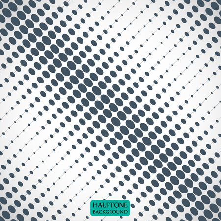Halftone of the gray dots which are crossed lines on gray backgroundのイラスト素材