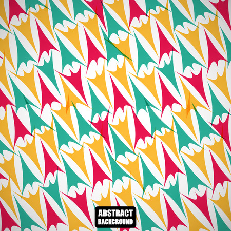 Abstract colorful artistic figures on the gray backgroundのイラスト素材