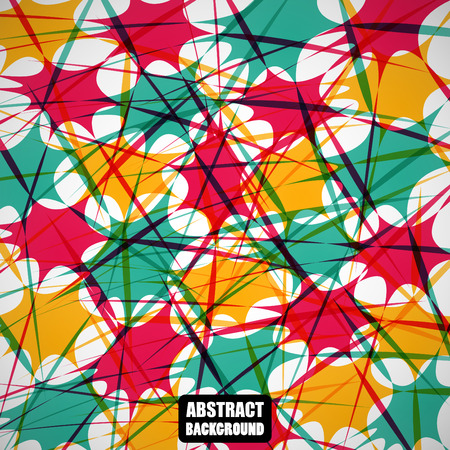 Abstract colored luxury figures on the gray backgroundのイラスト素材