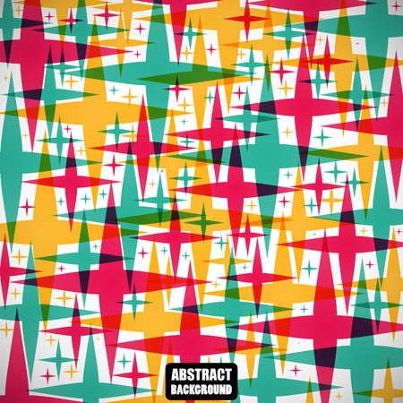 Abstract colored luxury stars on the gray backgroundのイラスト素材