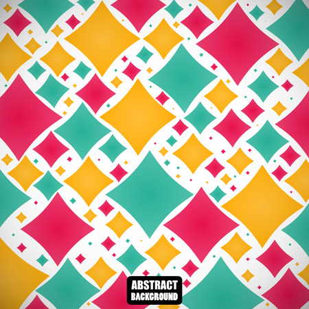 Abstract colored elegant figures on the gray backgroundのイラスト素材