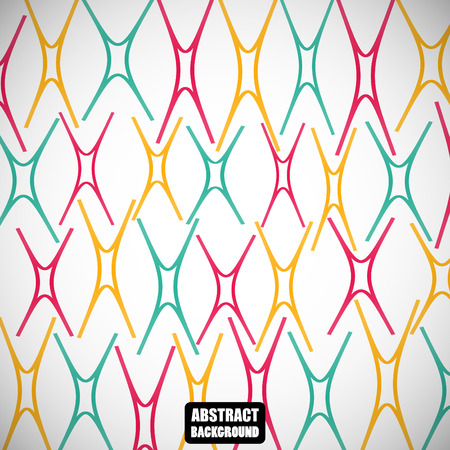Abstract colorful style figures on the gray backgroundのイラスト素材