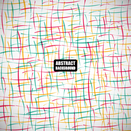 Abstract colored creative lines on the gray backgroundのイラスト素材