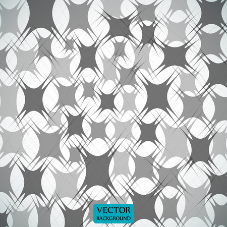 Abstract luxury figures on gray backgroundのイラスト素材