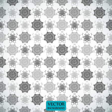Abstract elegant shapes on gray backgroundのイラスト素材