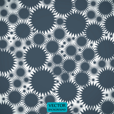 Abstract elegant gray figures on gray backgroundのイラスト素材