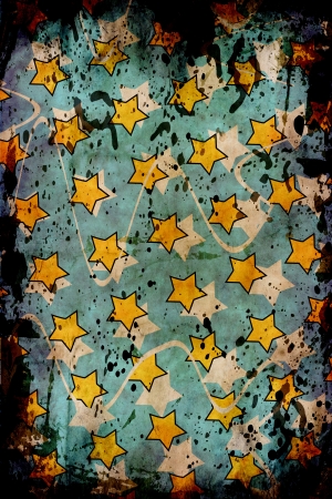 starry abstract backgroundの写真素材