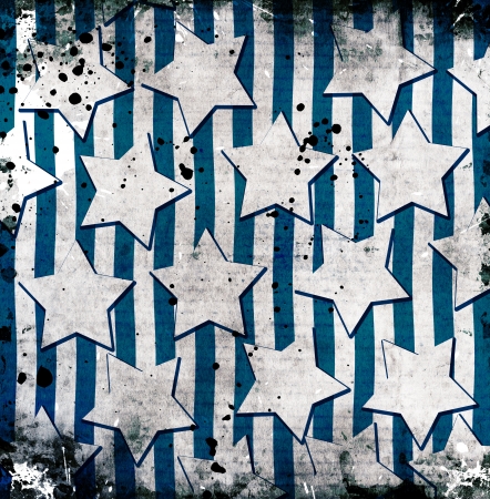 white stars on grunge backgroundの写真素材