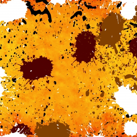 grunge background with abstract paint stainsの写真素材