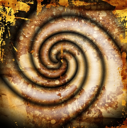 grunge twisted background with abstract stainsの写真素材