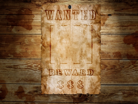 wand background on the old wood wallの写真素材