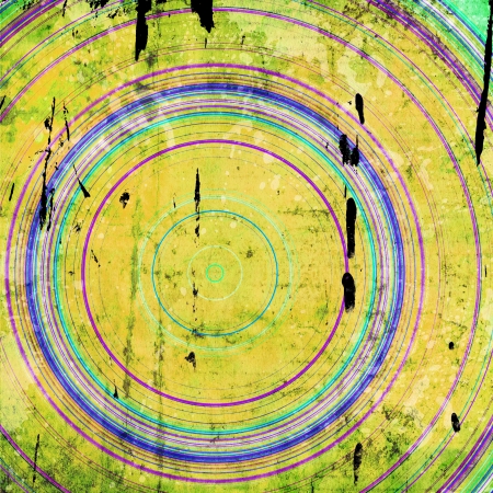 abstract background with circlesの写真素材