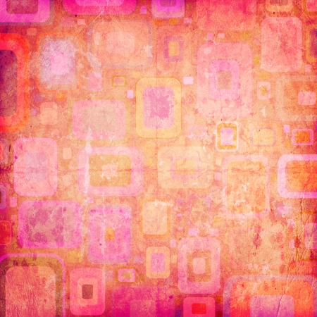 abstract background with squaresの写真素材