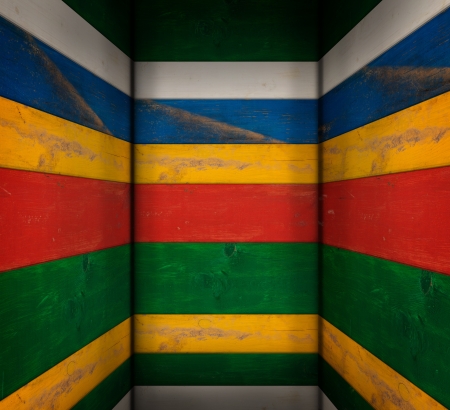 colorful wood backgroundの写真素材