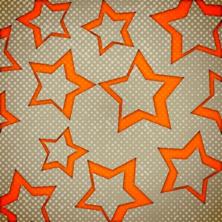 grunge background with scattered starsの写真素材