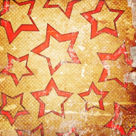 grunge background with scattered starsの写真素材