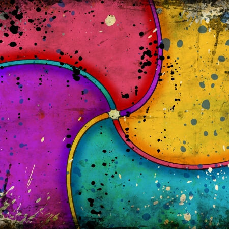 grunge twirl backgroundの写真素材