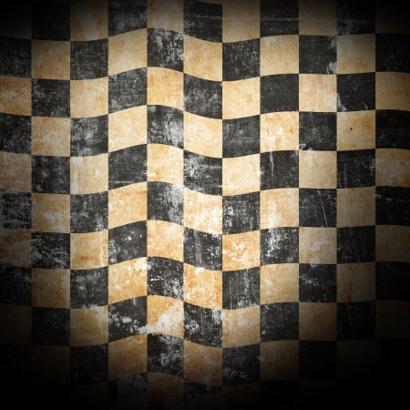 Grungy chessboard backgroundの写真素材