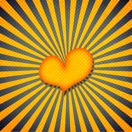 heart on grunge backgroundの写真素材