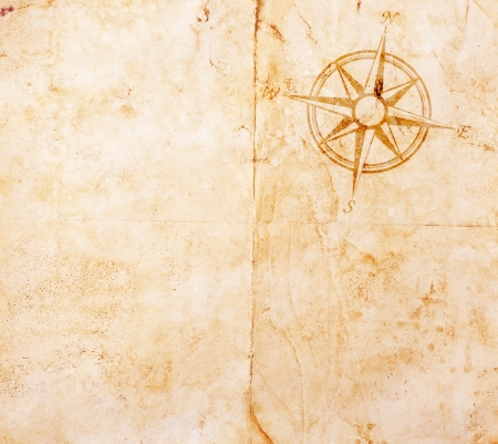 Old treasure mapの写真素材
