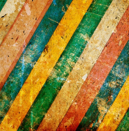 colorful wooden wall backgroundの写真素材