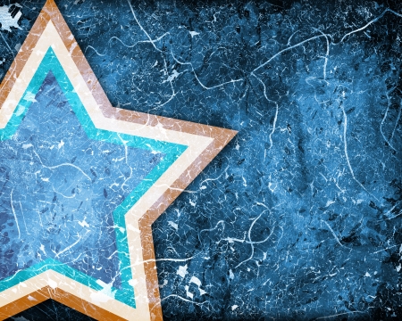 grunge background with starsの写真素材
