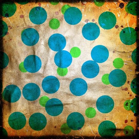 abstract grunge background with bubblesの写真素材