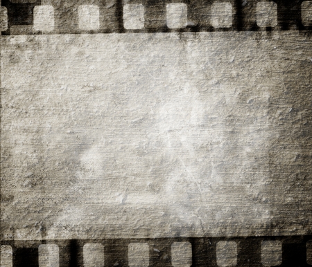 Vintage background with film flameの写真素材