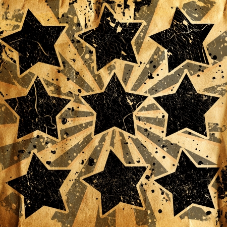 abstract background with starsの写真素材