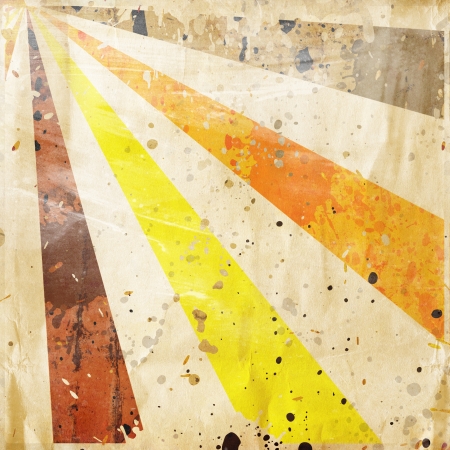 Multicolor Sunbeams grunge backgroundの写真素材