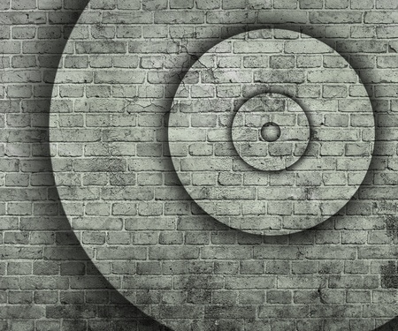 abstract background with circlesの写真素材