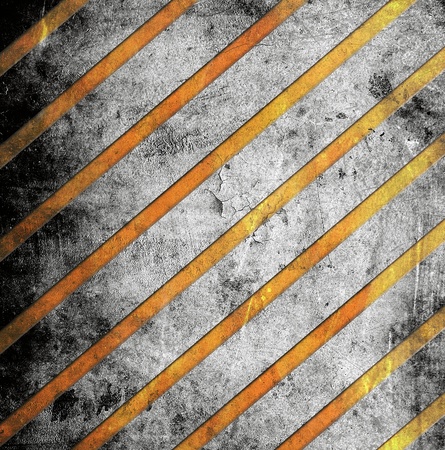 warning background with yellow stripesの写真素材