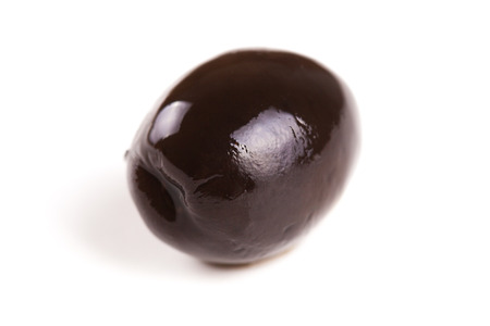 Olive on white backgroundの写真素材