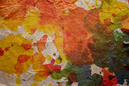 Watercolor blots backgroundの写真素材