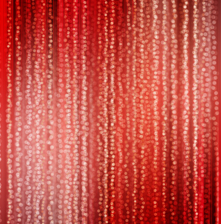 abstract red background with glowing circlesの写真素材