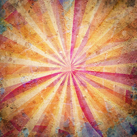 sunbeams grunge background with stainsの写真素材