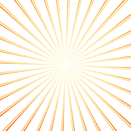 sun burst orange gradient background with scratchesの写真素材