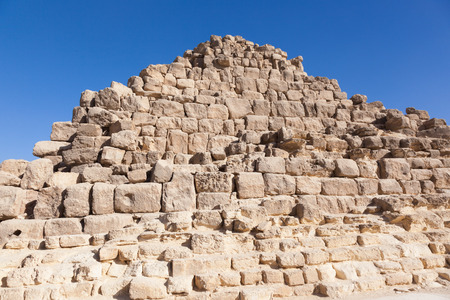 The Great Pyramid of Gizaの写真素材