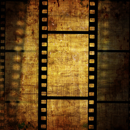Vintage background with film frameの写真素材