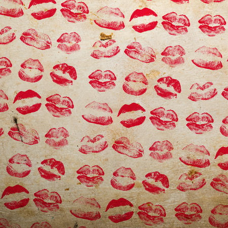 beautiful color lips on grunge backgroundの写真素材