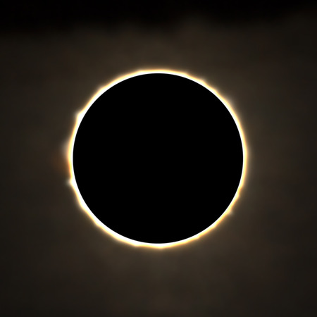 Solar eclipseの写真素材