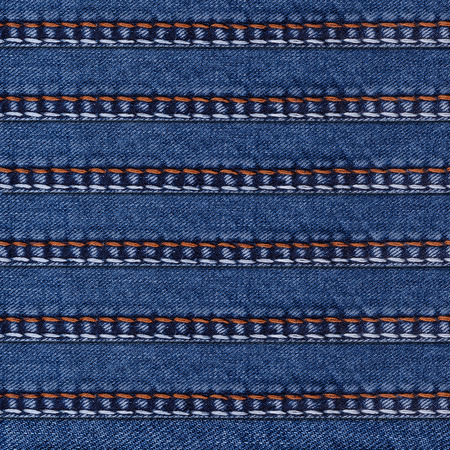 Blue jeans background with folds close-up imageの写真素材