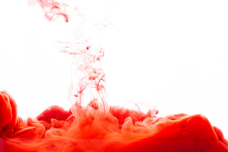 inks in water, colorful abstractionの写真素材