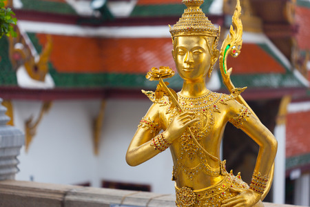 Ki-nara at Grand Palace in Bangkok ,Thailand