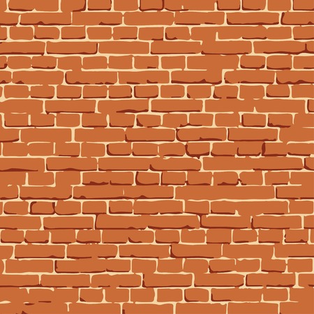 vector brick wall texture illustration, brickwall patternのイラスト素材