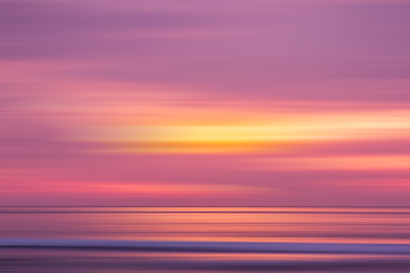 Beautiful sunset in the Indian Oceanの写真素材