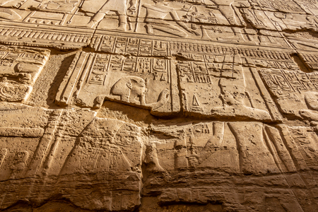 Karnak temple in Luxor, Egyptの写真素材