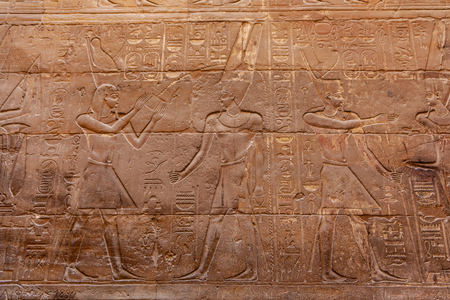 Karnak temple in Luxor, Egyptの写真素材