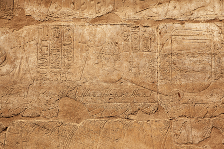 Karnak temple in Luxor, Egyptの写真素材