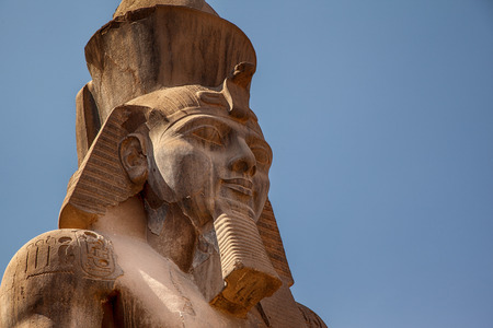 Karnak temple in Luxor, Egyptの写真素材